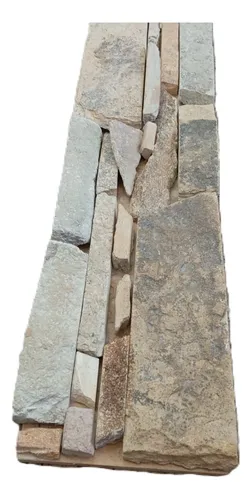 Murete Piedra Malla Revestimiento Bariloche 15x60 X M2