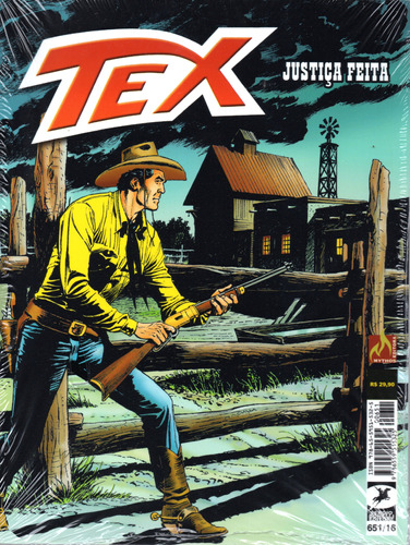 Tex N° 651 - Justiça Feita - 116 Páginas Em Português - Editora Mythos - Formato 16 X 21 - Bonellihq Cx357 Fev24