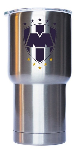 Termo Rayados Monterrey De 591ml Acero Inox