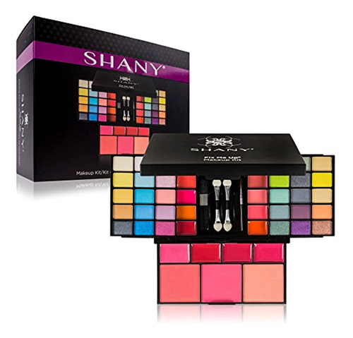 Kit De Maquillaje 'fix Me Up' De Shany: Sombras De Ojos, Col