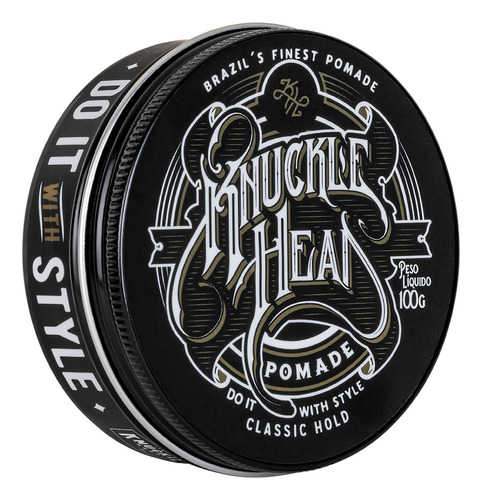 Pomada Para Cabelo Classic Pomade Efeito Molhado 100G