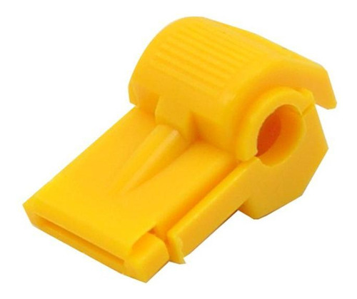 Conector Derivacao Jng Femea 6,0mm Amarelo Jmt3 100pecas 15