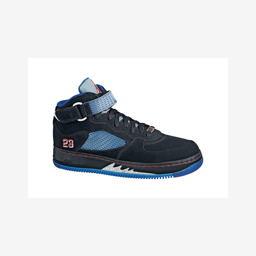 Zapatillas Jordan Ajf 5 Black Blue Ribbon 318608-061   