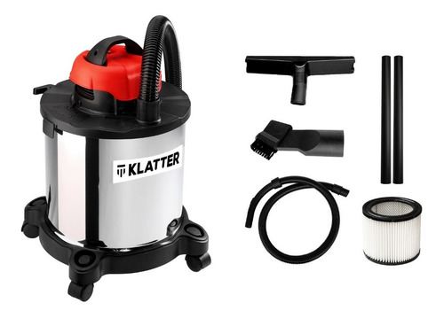 Aspiradora Industrial 20 Litros Liquido Polvo 1200w Klatter