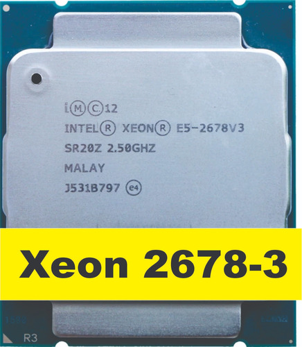 Kit Placa Mãe X99 +intel Xeon E5-2678 V3 + 32gb Ddr4 2666mhz