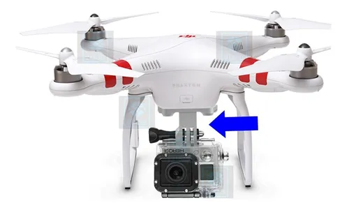 Dji phantom 2 2025 gopro mount