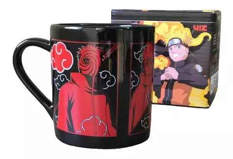 Caneca Nuvens Akatsuki: Anime Naruto Clássico 300ml - CD - Toyshow