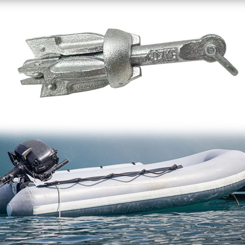 Ancla Plegable Resistente For Kayak De Acero 0,7 Kilos