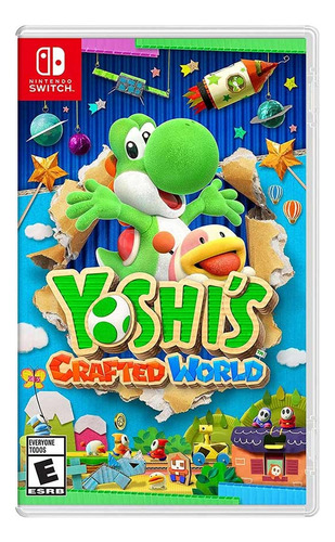 Videojuego Yoshis Crafted World Para Nintendo Switch