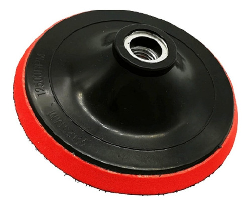 Plato Disco Base Con Velcro Para Amoladora 5  125mm 