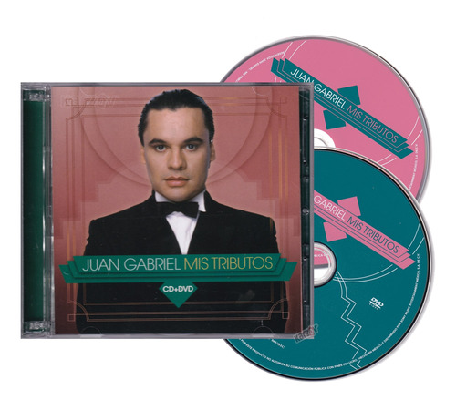 Juan Gabriel Mis Tributos Disco Cd + Dvd