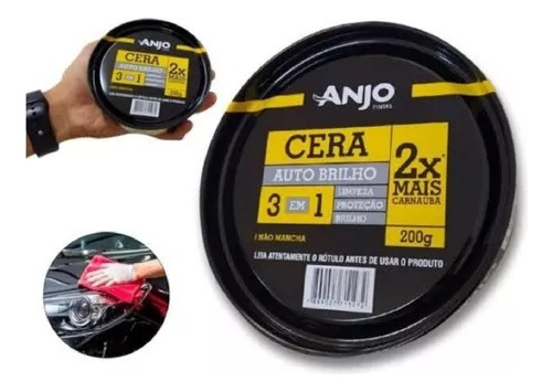 Cera Autos  Anjo De Carnauba Excelente Calidad