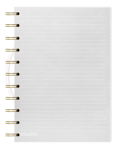 Caderno Studies Universitário 10 assuntos x 1 27.5cm x 20cm