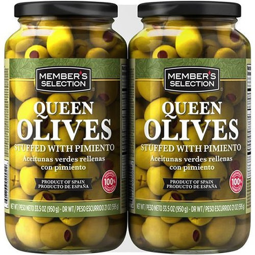 Aceitunas Members Con Pimiento 950g X 2 - g a $34