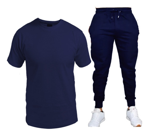 Conjunto Remera Y Pantalon Jogging Varios Colores 02