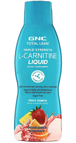 Gnc Total Lean Triple Stength L-carni - L a $259355