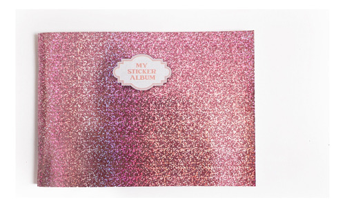 Álbum De Stickers Y Pegatinas - Modelo Glitter - Rewind