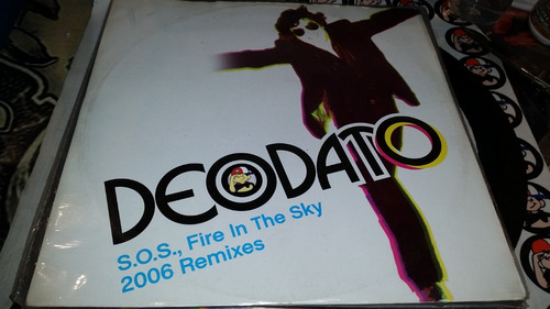 Deodato Sos Fire In The Sky (remixes) Vinilo Maxi Spain 