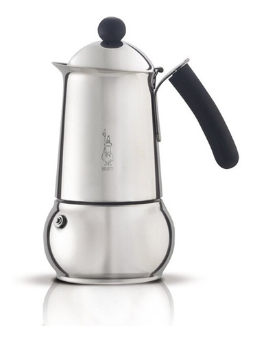 Cafetera Bialetti Acero Inoxidable 4 Pocillos