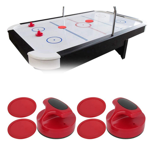 Empujadores De Hockey De Mesa 2 Uds Tamaño Grande 94mm 4 Dis