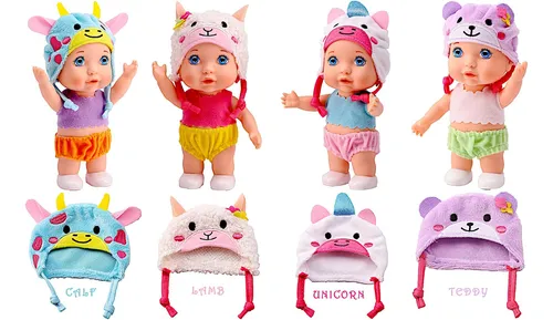 Poco Divo Gorro De Unicornio Para Bebé, Muñeco Querubín, Lin