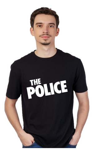 Remera The Police - Manga Corta Unisex Cuello Redondo- Tp_01