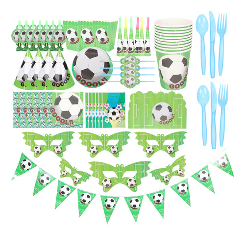 Mantel De Comida Para Fiestas De Fútbol, Decoración Deportiv