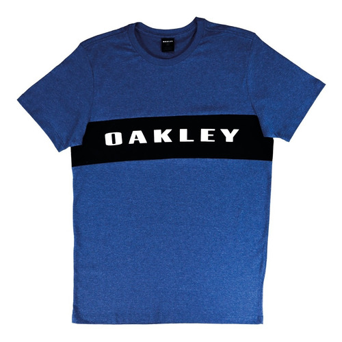 Camiseta Oakley Sport Tee Original Com Nf Dark Blue