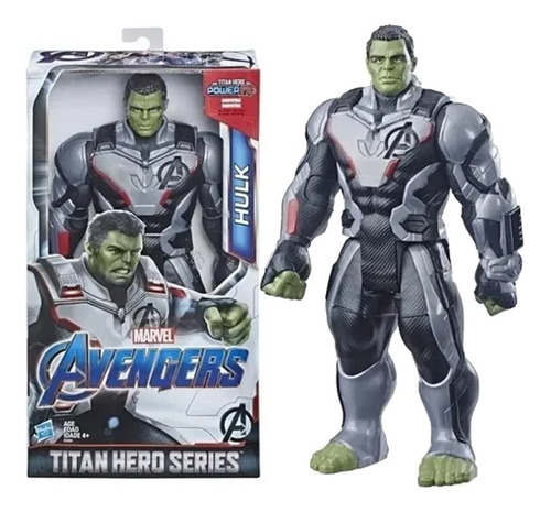 Imagem 1 de 5 de Boneco Hulk Marvel Avengers Deluxe Hero Power Fx 2.0 30cm
