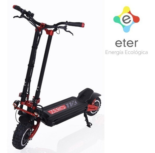 Imagen 1 de 8 de Scooter Eléctrico Zero 11x Monopatín Doble Motor