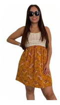 Comprar Vestido Ligero Color Mostaza, Blusa Tejida Cklass 998-84