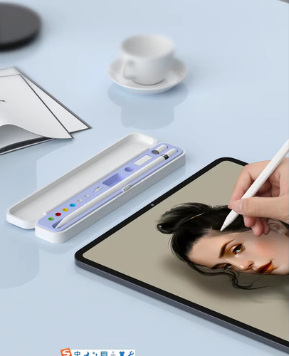 Case Estojo Compativel Com Apple Pencil E Canetas Touch