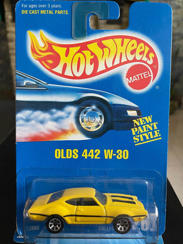 Hot Wheels Olds 442 W-30, Blue Card