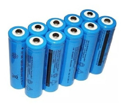 24 Bateria 18650 9800mah 4.2v Para Lanterna Tática Led