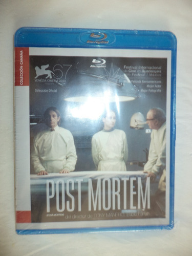 Blu-ray. Post Mortem. Pablo Larraín. Sellado