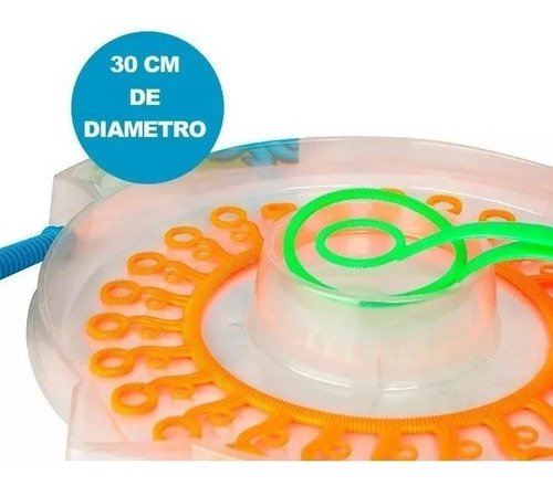 Imagen 4 de 5 de Burbujero Burbujas Gigantes Bubble Lab Grande Aro Triple