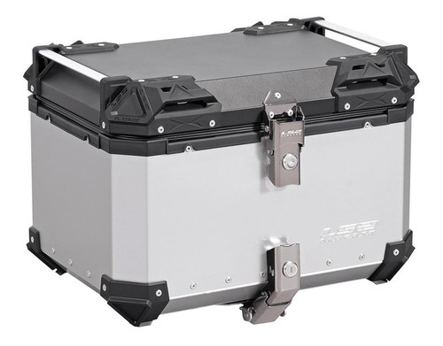 Baul Top Case Para Moto Ls2 Aluminio  55 Lts #ls2oficial