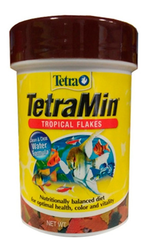 Alimento Para Peces Tropicales Tetra Min 28 Gr