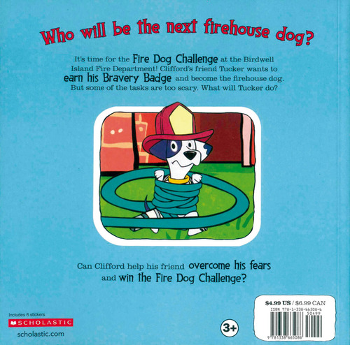 The fire dog challenge, de Bridwell, Norman. Editorial Scholastic Inc., tapa blanda en inglés, 2021
