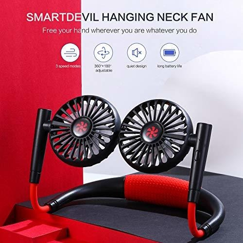 Ventilador Portatil Para Cuello Libre Deportivo Usb 360°
