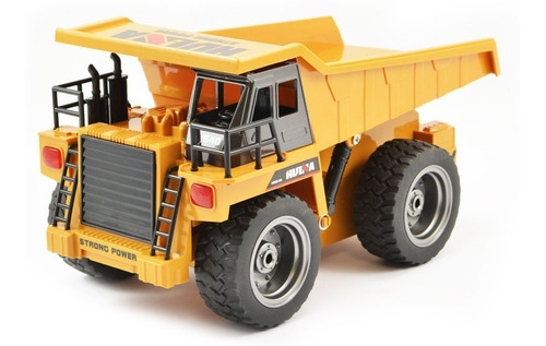 Metal Huina Coleccion Control Remoto / Camion Minero 1/18