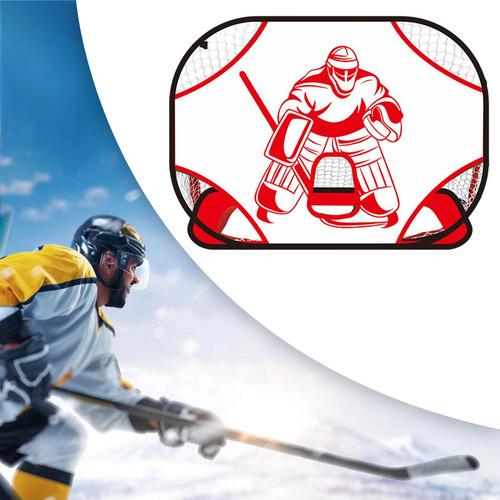 Práctico De Goto De Punto De Hockey Objeto Objetivo Rojo