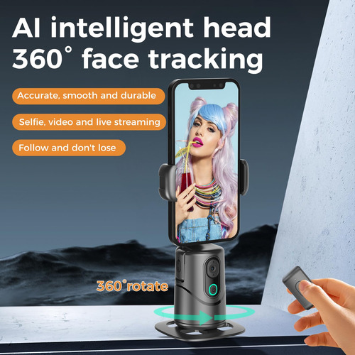Soporte De Teléfono Con Seguimiento Facial Automático Syhsdz