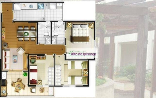 Imagem 7 de 27 de Apartamento Com 3 Dormitórios À Venda, 74 M² - Vila Das Mercês - São Paulo/sp - Ap5315