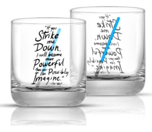 Joyjolt Star Wars Obi-wan Kenobi - Vaso Corto Con Sable De L