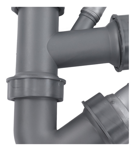 Kit De Drenaje Universal Chen Sink De Doble Manguera Quick I