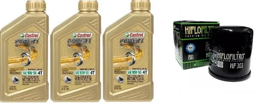 Kit Service Benelli Tnt 300 + Filtro Castrol Sintetico C Fas