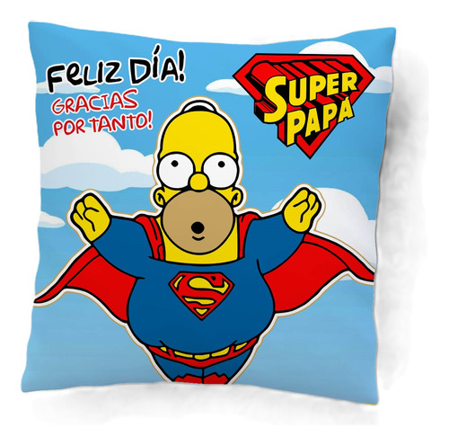 Plantillas Para Sublimar Almohadones Dia Del Padre Simpson