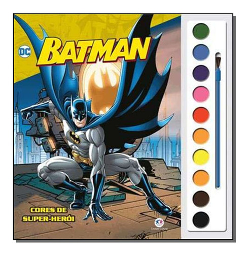 Libro Dc Batman Cores De Super Heroi De Editora Ciranda Cult
