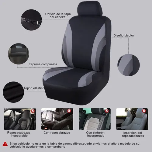 Fundas Para Asientos De Automovil, Cubre Asientos Para Auto